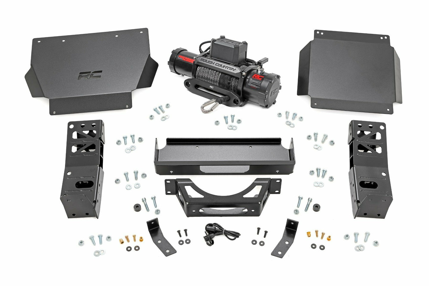 Fits Toyota Tacoma 2WD/4WD (2024) Hidden Winch Mount; 12000S; 72013