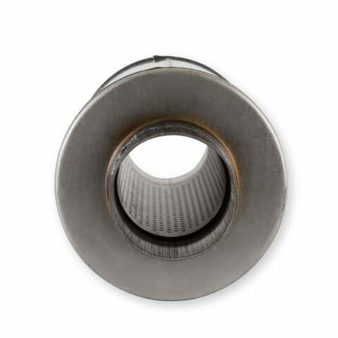 3.0 In/Out-6 Round Body-Moderate Sound; FlowFX Muffler; Flowmaster-72619