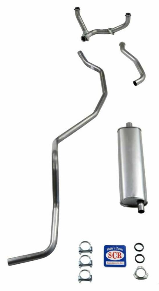 Fits 1960 - 1964 Chevrolet SW 8 cyl. 283 Single Exhaust and ONLY 1960 El Camino Exhaust System 73039