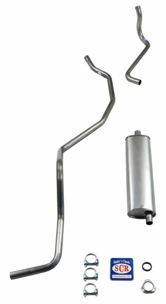 Fits 1963 - 1964 Chevrolet SW 6 cyl. Exhaust System 73040