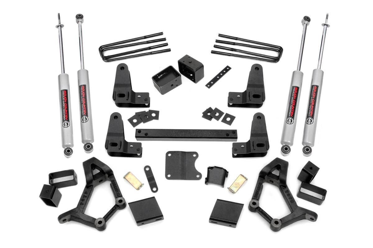 Fits Toyota Truck Standard Cab 4WD (1989-1995) 4-5 Inch Lift Kit; 734.2