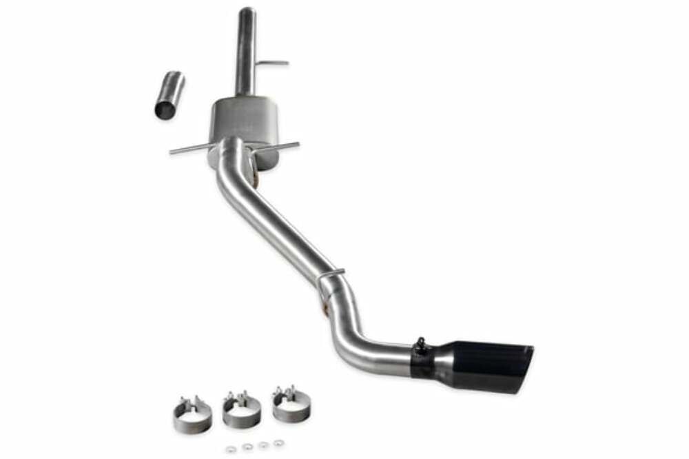 Fits 2014-2019 GM 1500 4.3L/5.3L, 304 Stainless, Single Exit exhaust 737857