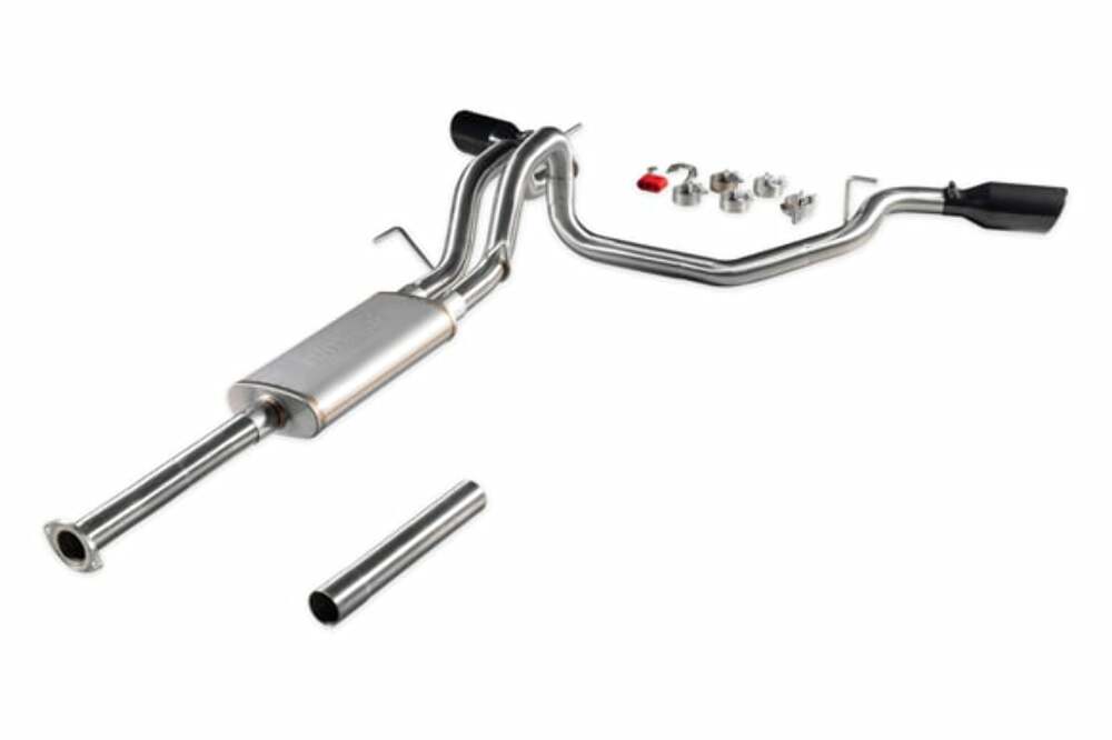 Fits 2016-2023 Toyota Tacoma 3.5L all wheelbases, dual side exit exhaust 737918
