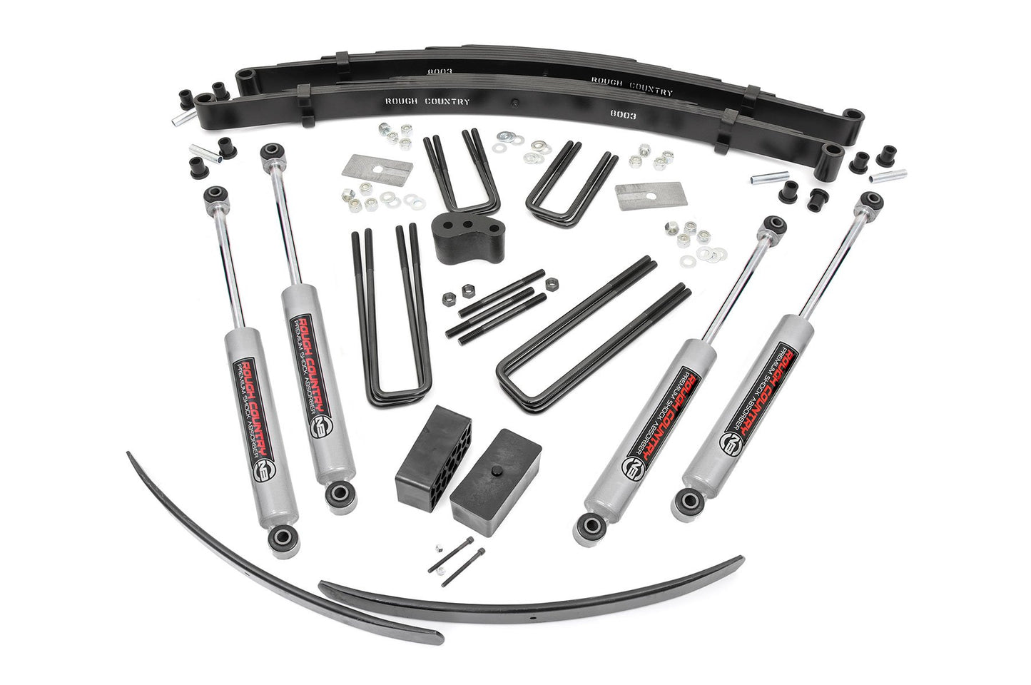 1974 Plymouth Trailduster 4 Inch Lift Kit - Rear Blocks - Dodge/Plymouth Ramcharger/Trailduster (1974) - 315.2