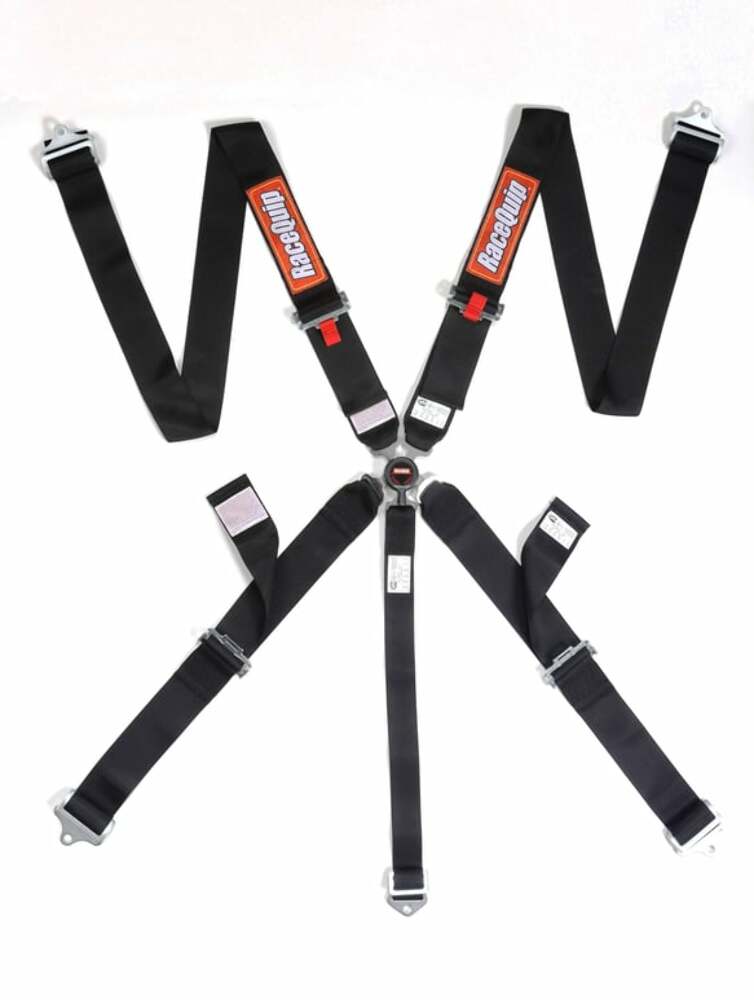 Sfi Camlock 5Pt Pu Lap Seat Belts Blk - 742002RQP