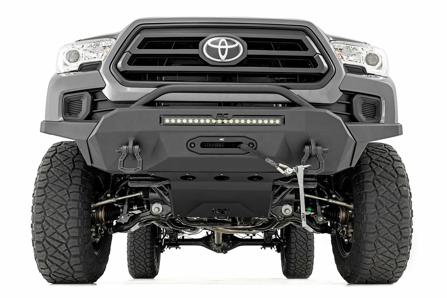 Fits Toyota Tacoma 4WD (2005-2023) 3.5 Inch Lift Kit; UCA; Vertex; 74250RED