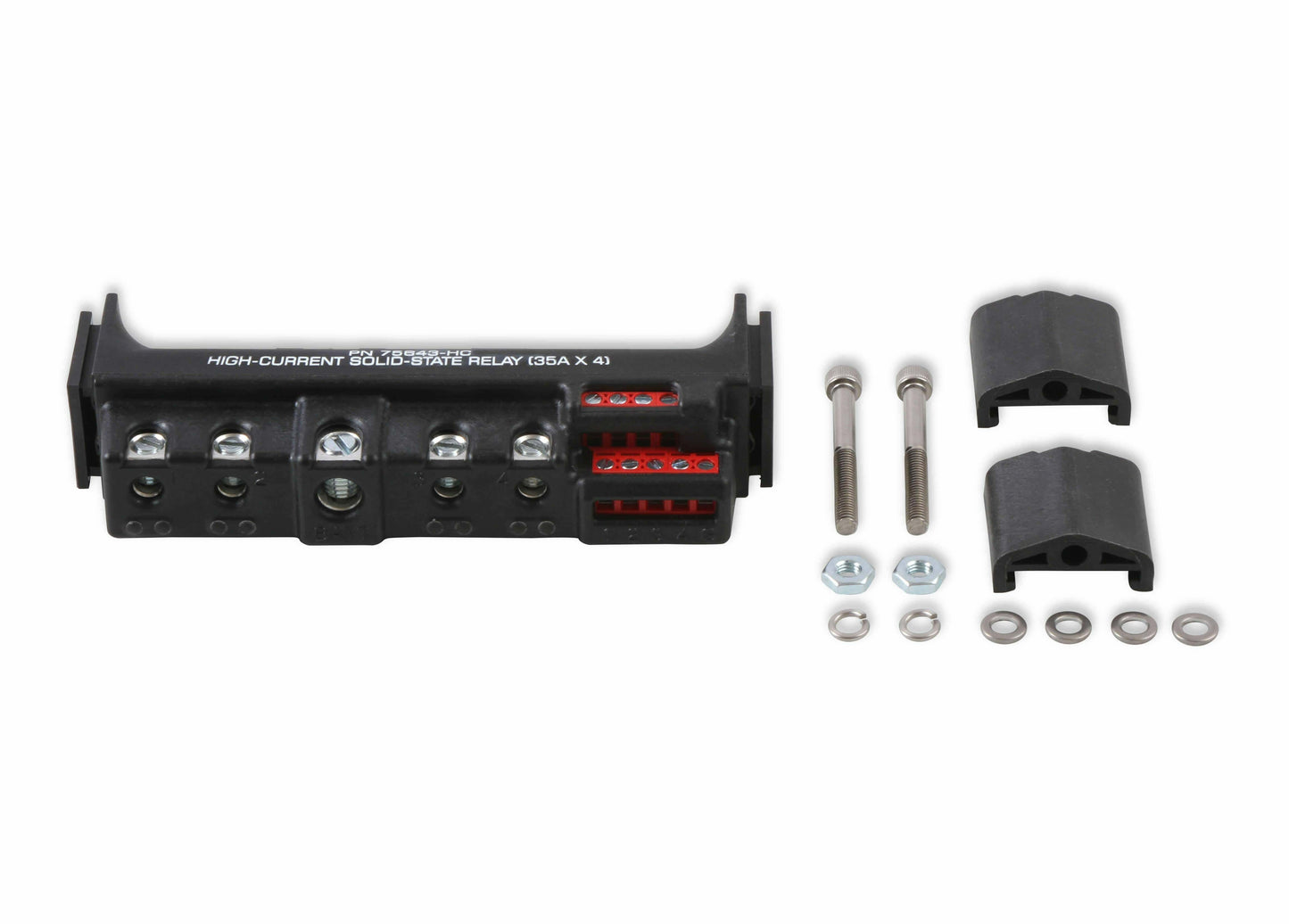 High-Current Solid-State Relay 35Ax4, Black - 75643-HC