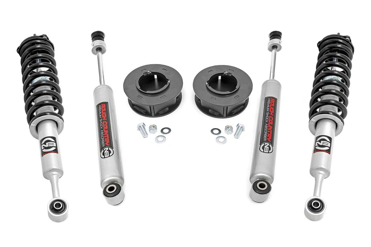 Fits Toyota 4Runner 4WD (2010-2024) 3 Inch Lift Kit; RR Coils; N3 Struts; 76631
