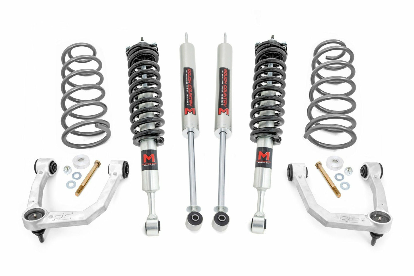 Fits Toyota 4Runner(10-24) 3" Lift Upper Control Arms RR Coils M1 Struts 76642