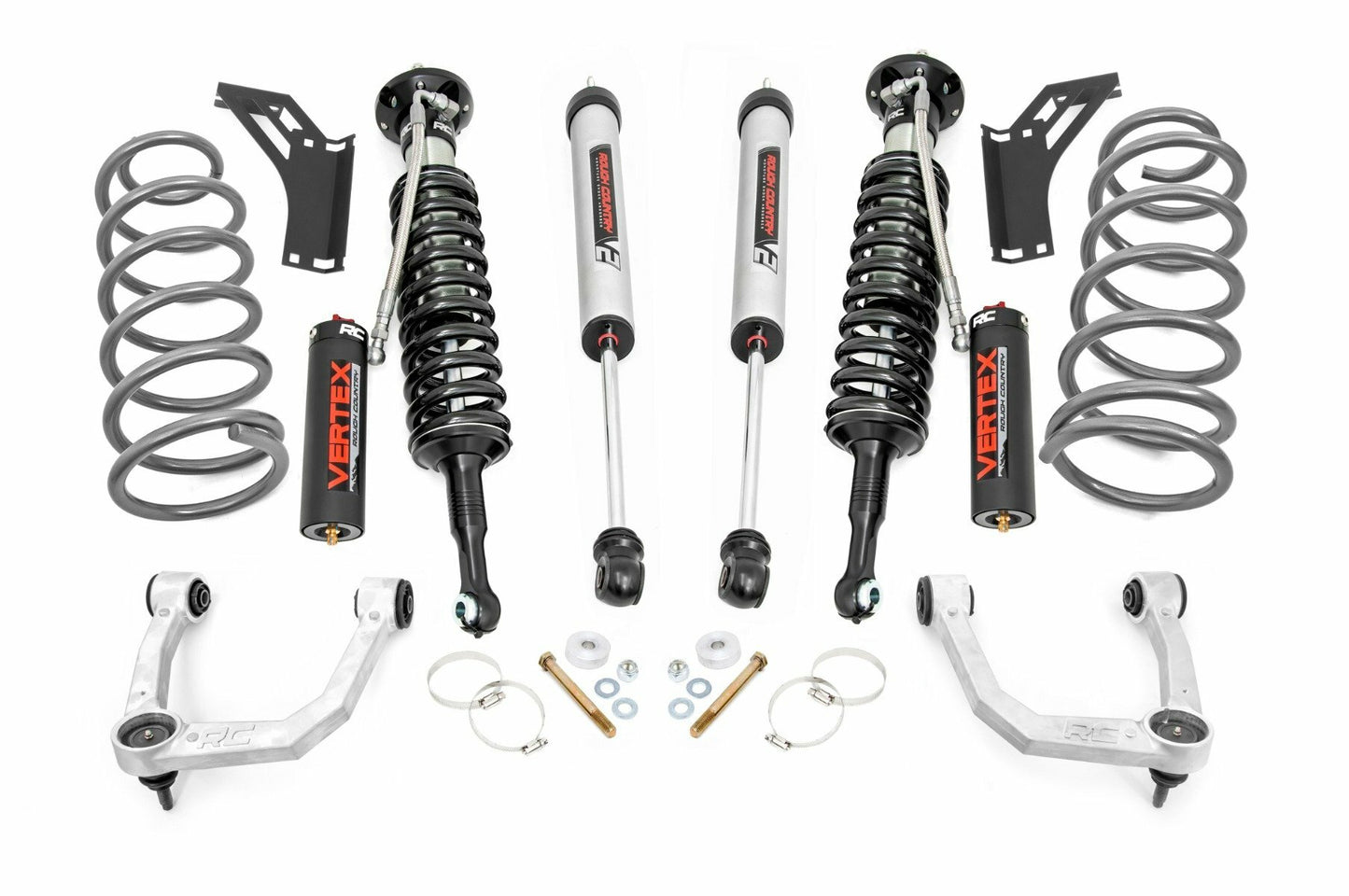 Fits 4Runner(10-24) 3" Lift Upper Control Arms RR Coils Vertex/V2 Struts 76658
