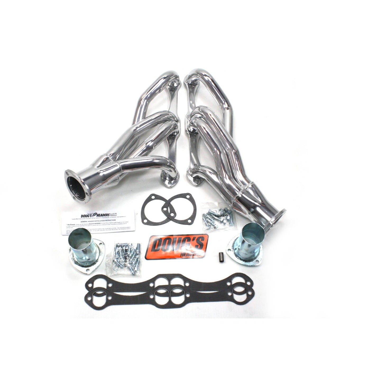 Mid-Length Headers for 64-92 GM F G/A Body 265-400 SBC 1-5/8in Primary D304