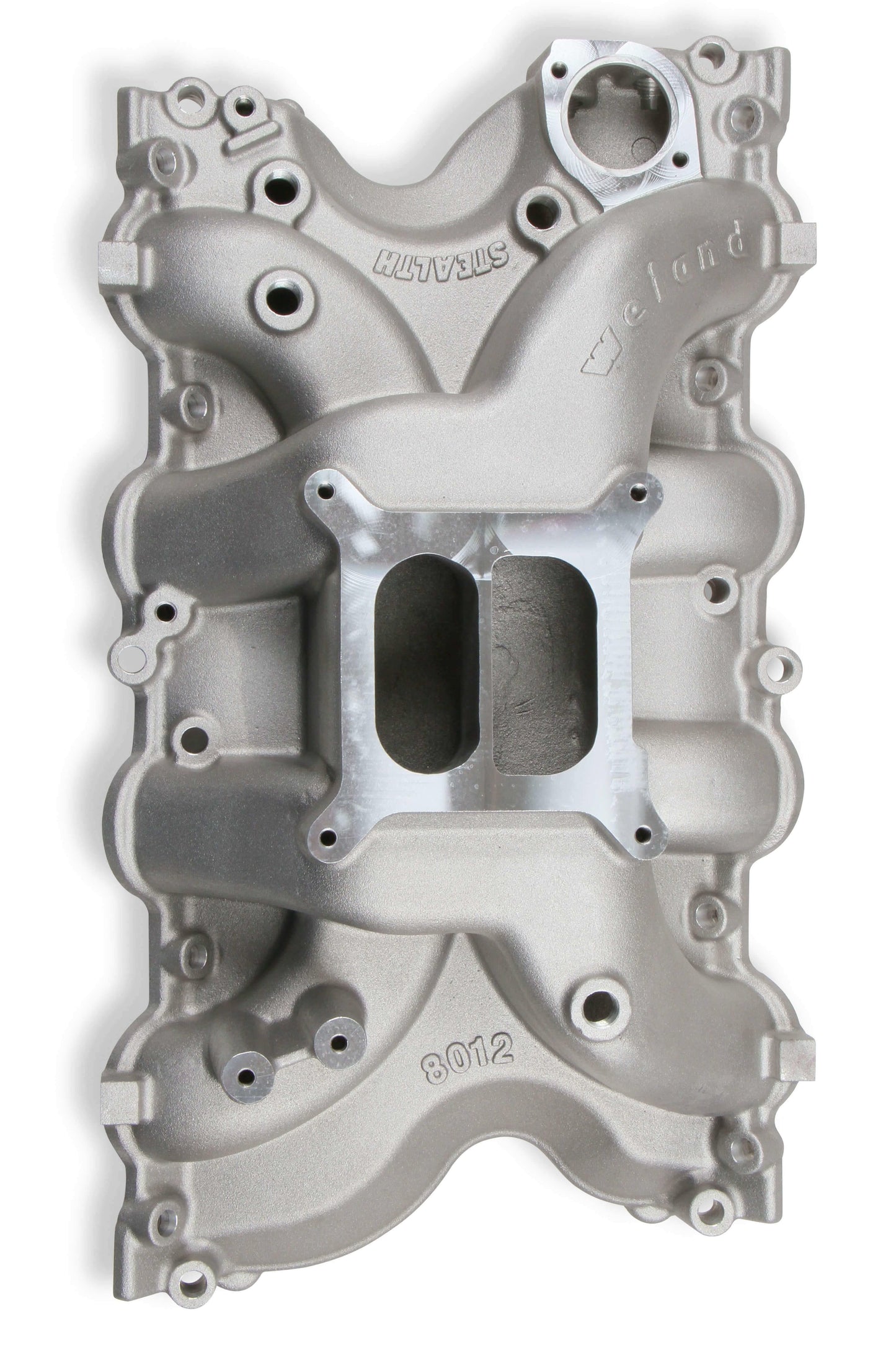 Weiand 8012 Stealth Aluminum 4bbl Intake Manifold Big Block BBF Ford 429 460 V8