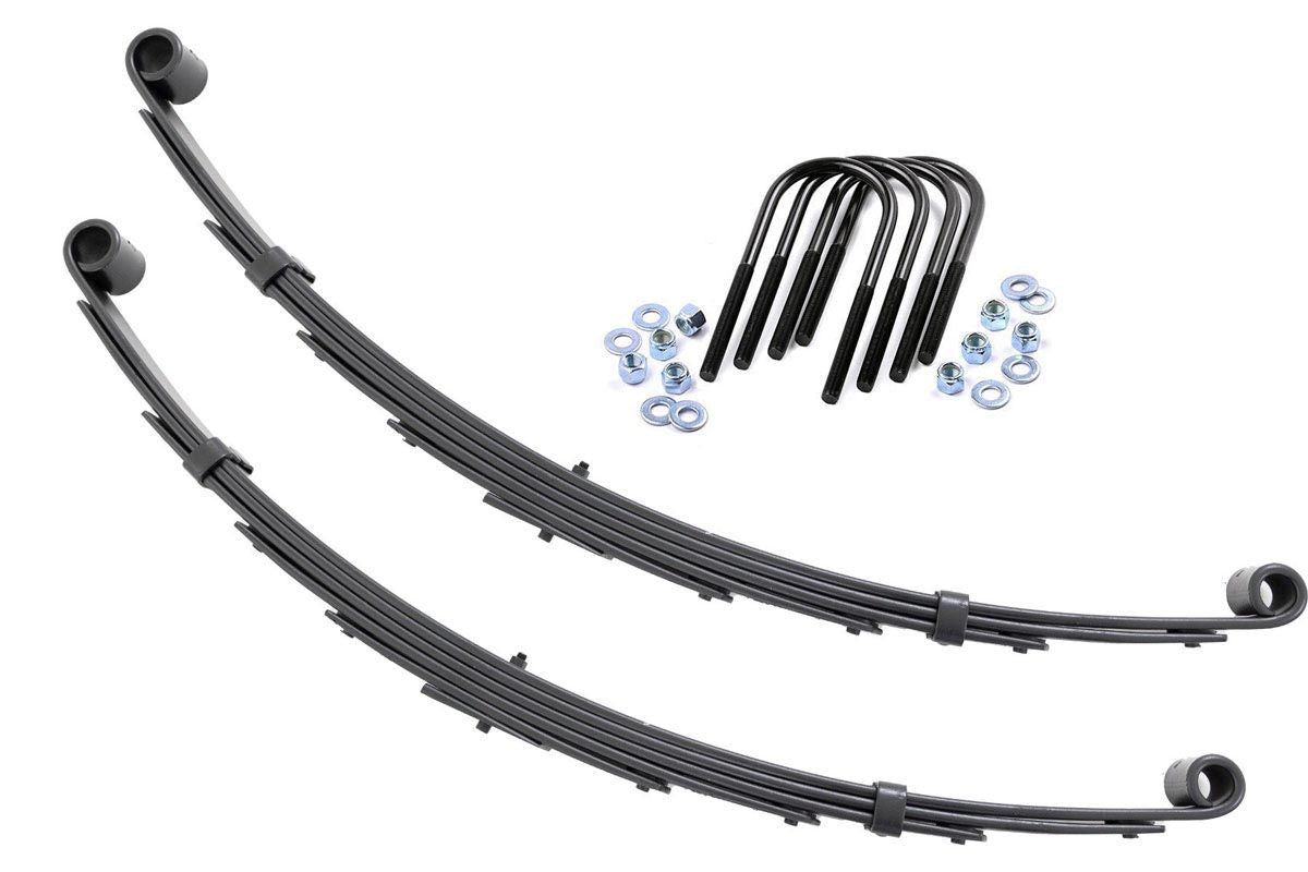 Fits Chevy C10/K10 C15/Jimmy(73-91) Front Leaf Springs 6" Lift Pair 8015Kit