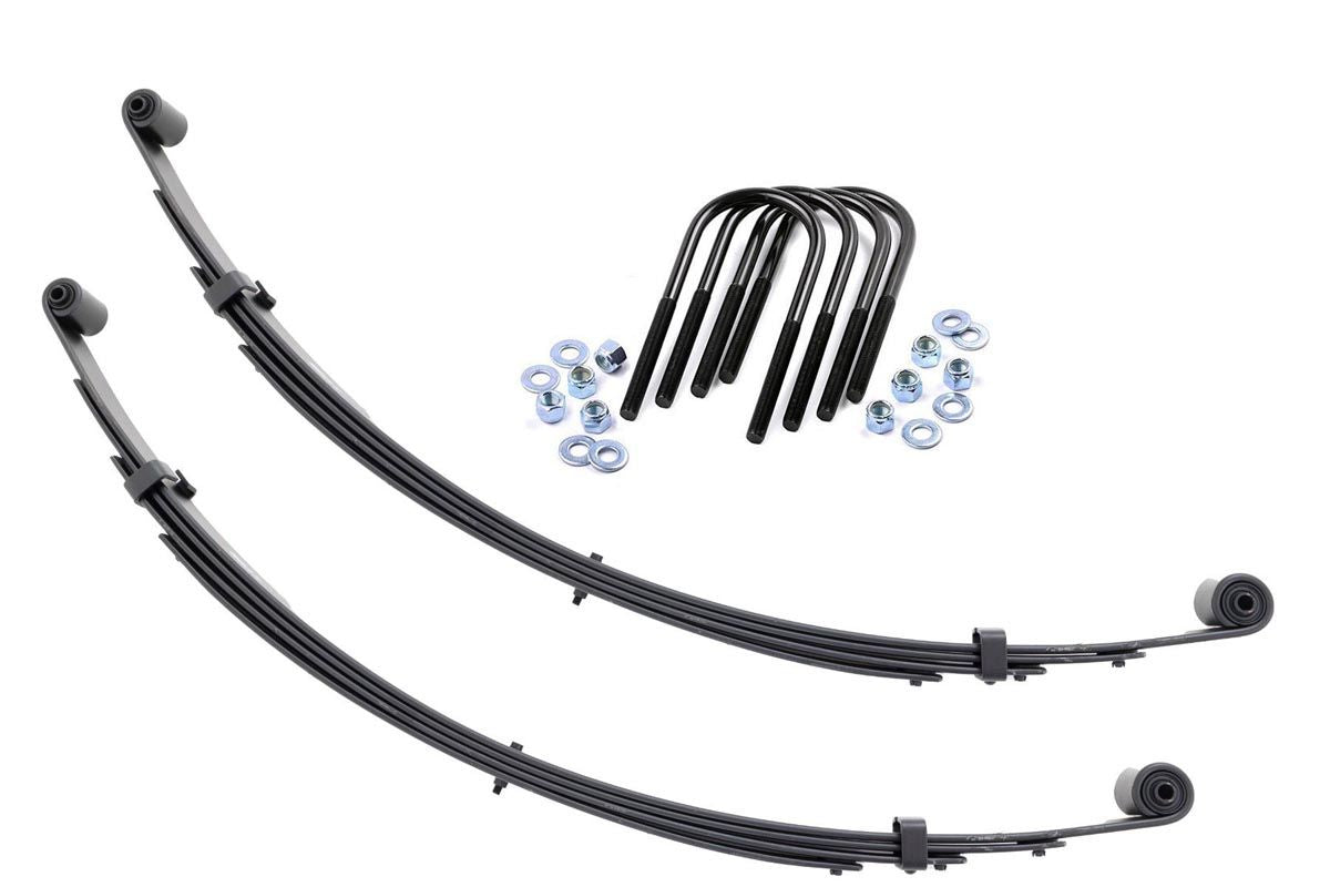 Fits Ford Explorer 4WD (1991-1994) Rear Leaf Springs; 3" Lift; Pair; 8032Kit