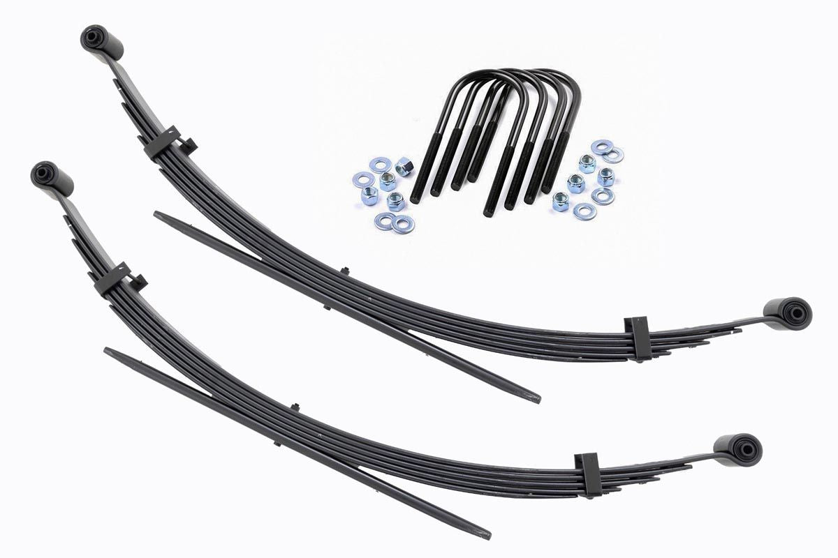 Fits Chevy C20/K20 C25/K25 4WD(77-87) Rear 56" Leaf Springs 2" Pair 8036Kit