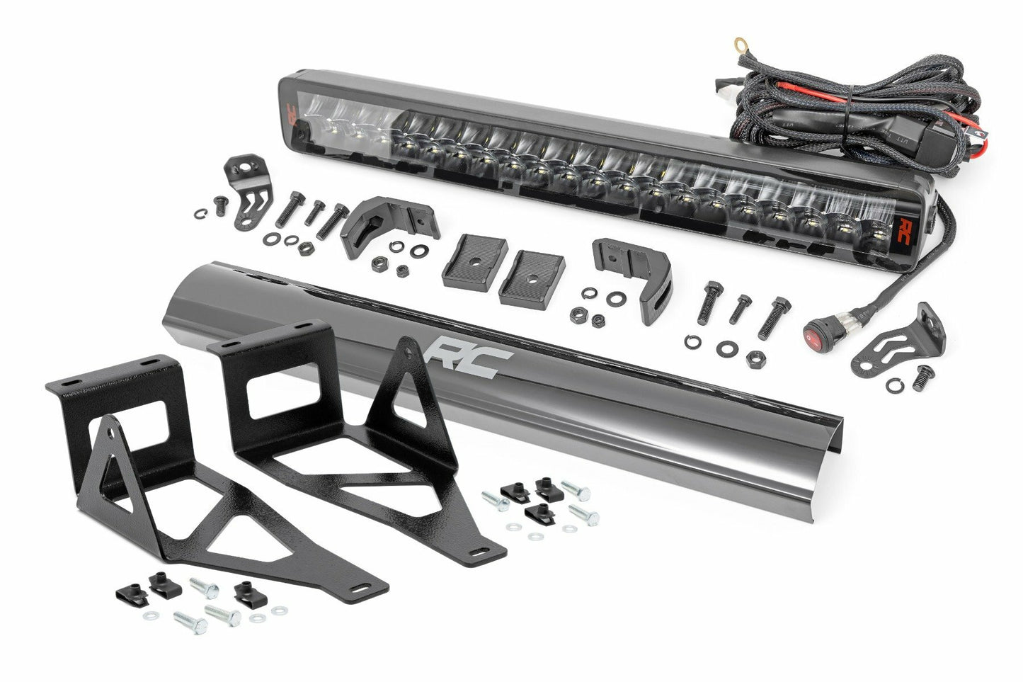 Fits Ford F-250 SD(05-07) LED Light Kit Bumper Mount 20" Spectrum Dual Row 80665