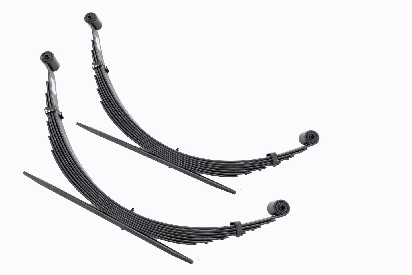 Fits Ford F-250/F-350 SD 4WD (99-07) Rear Leaf Springs; 8" Lift; Pair; 8072Kit