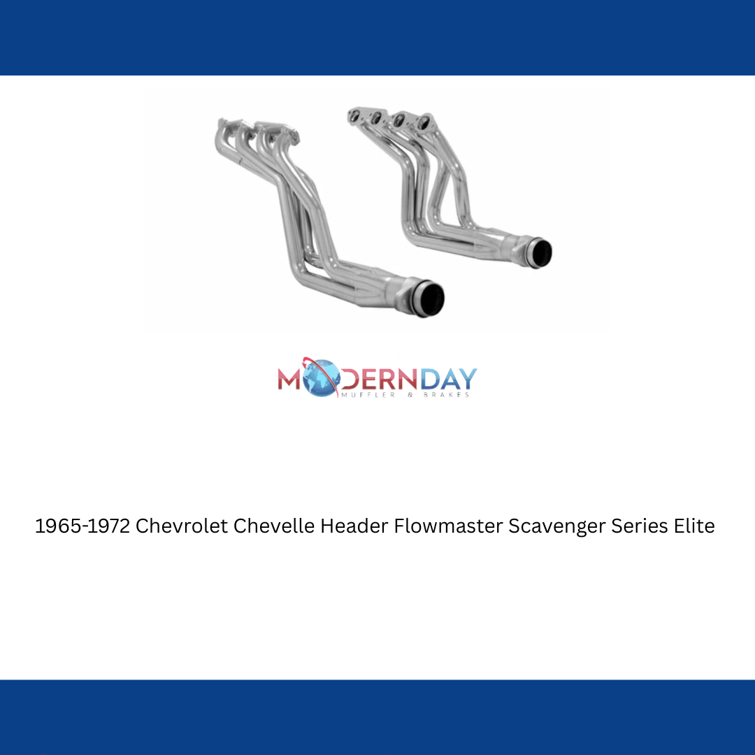 1965-1972 Chevrolet Chevelle Header Flowmaster Scavenger Series Elite 814111