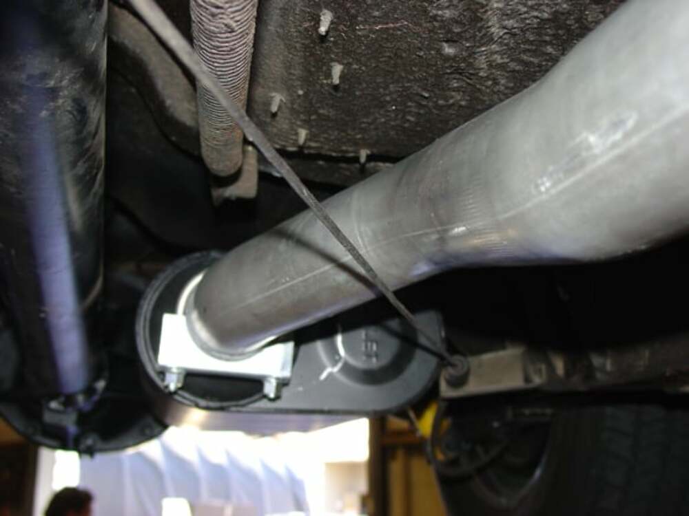 1955-1957 Chevrolet Bel Air Crossmember-back Exhaust System Flowmaster American Thunder 817174