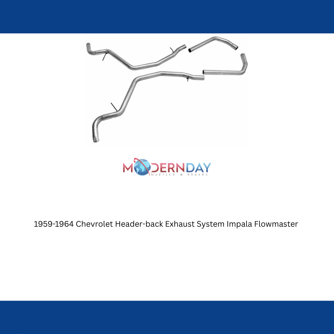 1959-1964 Chevrolet Header-back Exhaust System Impala Flowmaster 817413