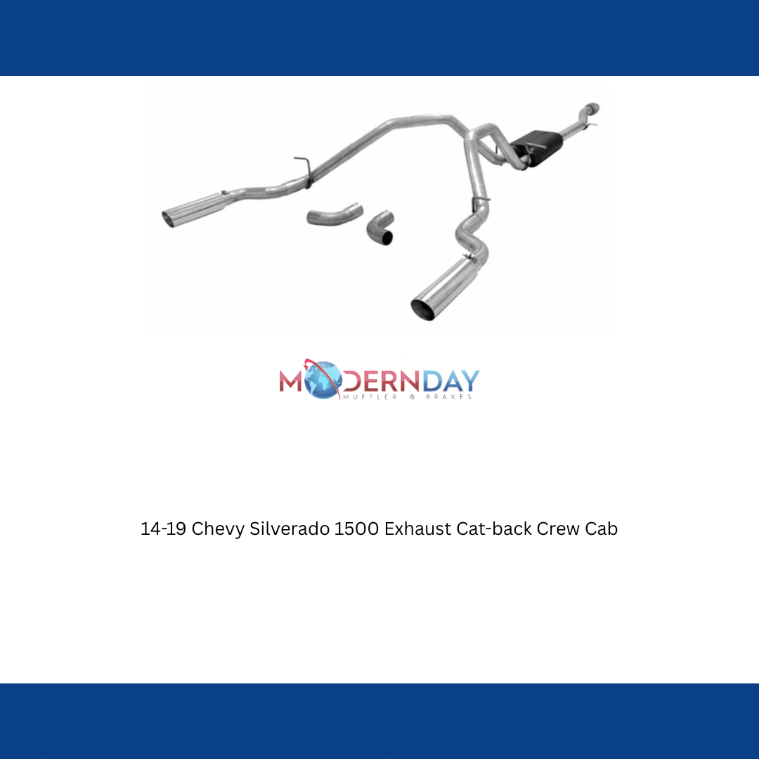 14-19 Chevy Silverado 1500 Exhaust Cat-back Crew Cab 817666