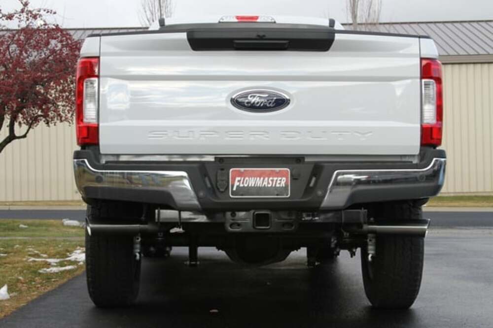 2017-2019 Ford F-250 Super Duty Cat-back Exhaust System Flowmaster Force II 8177