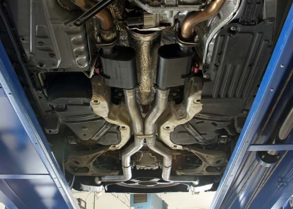 Fits 2018-2022 Durango 6.4L, American Thunder 3 Exhaust System, 4 Tips-817952