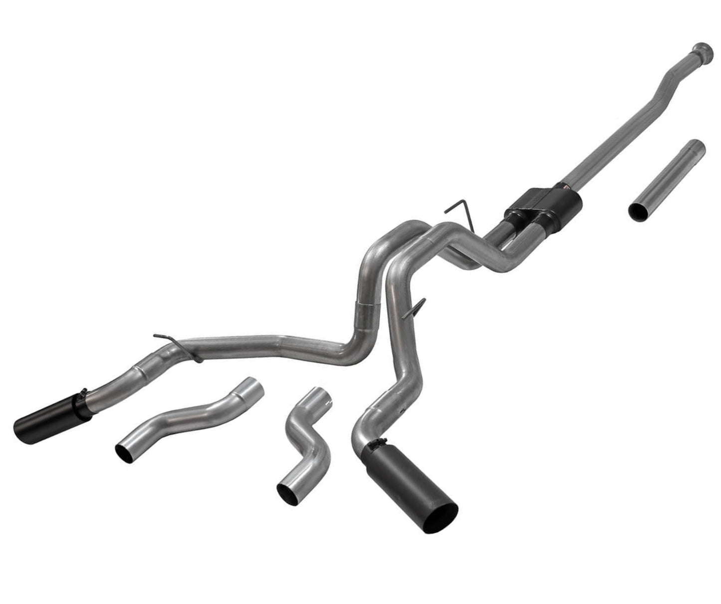 Fits Ford F150 2021-2022 Outlaw Extreme Exhaust Pipe System Dual Exit 3 817981