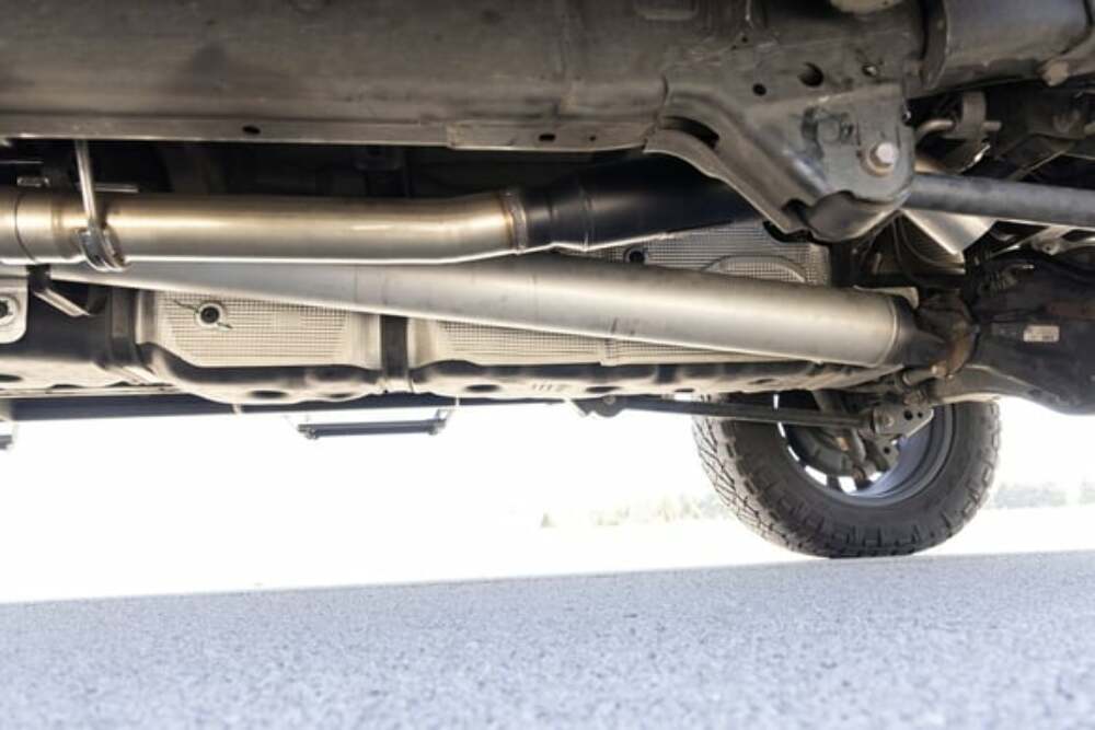 Fits 2022-2024 Toyota Tundra; Outlaw Extreme Cat-Back Exhaust System - 818138