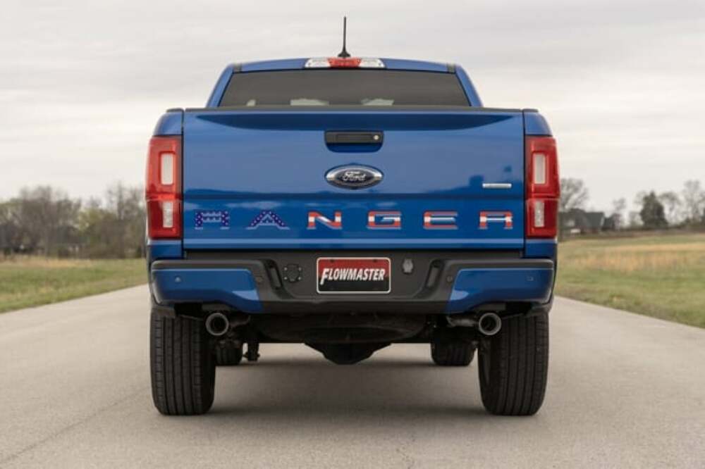 Fits 2019-2023 Ford Ranger; Flowmaster Cat-Back Exhaust System - 818158