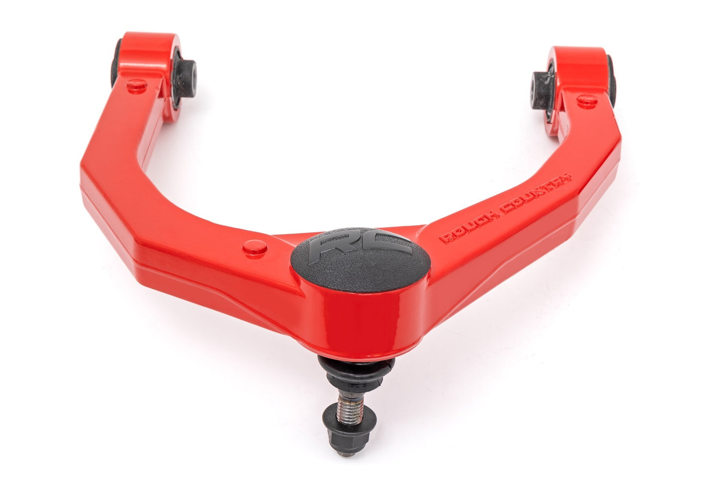 Fits Nissan Titan 2&4WD (2004-2024) Red Forged Upper Control Arms; 82008RED