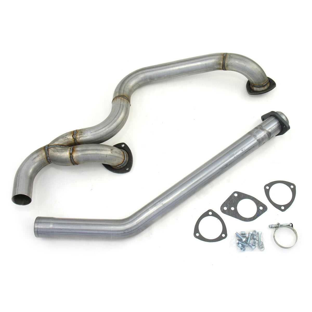 Headers for 2.5" 409 Stainless Steel Y-Pipe Camaro SBC 82-92 D901