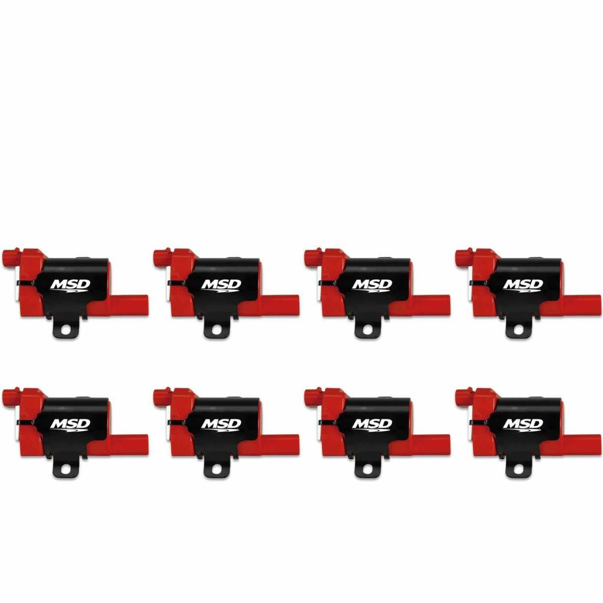 MSD Ignition Coil Blaster LS Series 1999-2007 GM Truck engines Red 8-Pack 82638