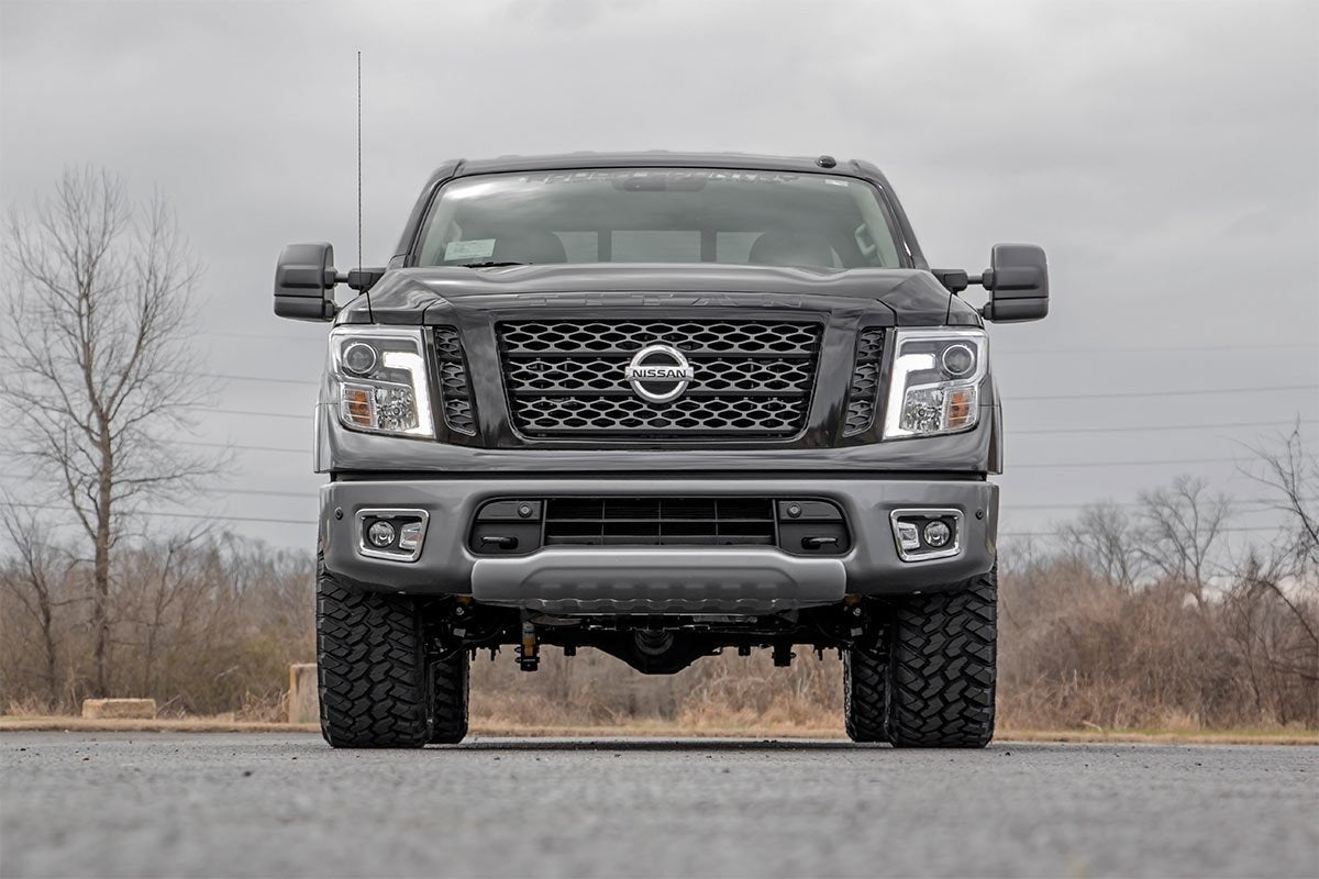 Fits Nissan Titan 2WD/4WD (2004-2024) 3 Inch Lift Kit; N3 Struts & Shocks; 83432