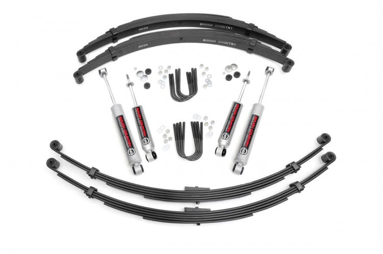 Fits International Scout II 4WD (1971-1973) 2.5 Inch Lift Kit; 83530
