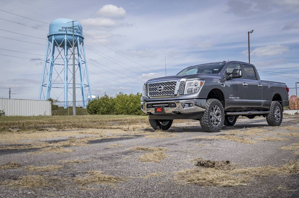 Fits Nissan Titan XD 2WD/4WD (2016-2024) 3 Inch Lift Kit; 83600