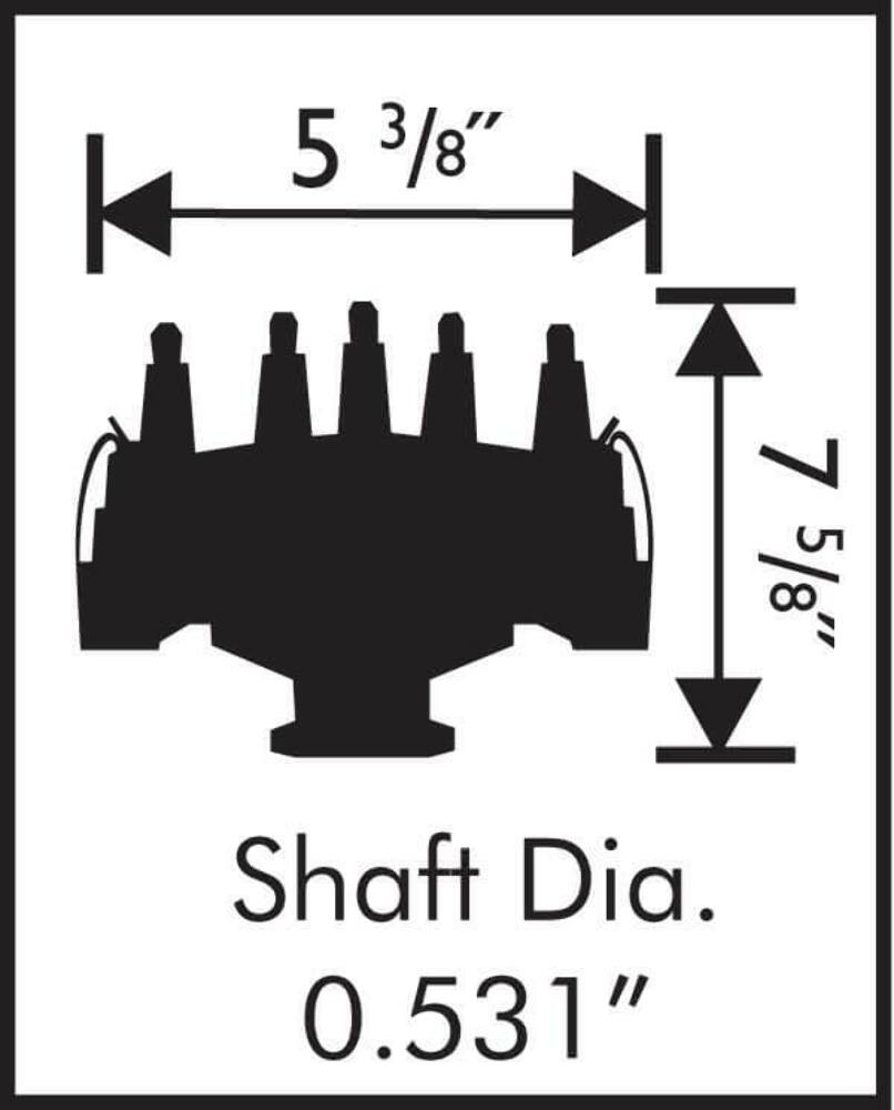 Ford 351W Crank Trigger Distributor - 8378