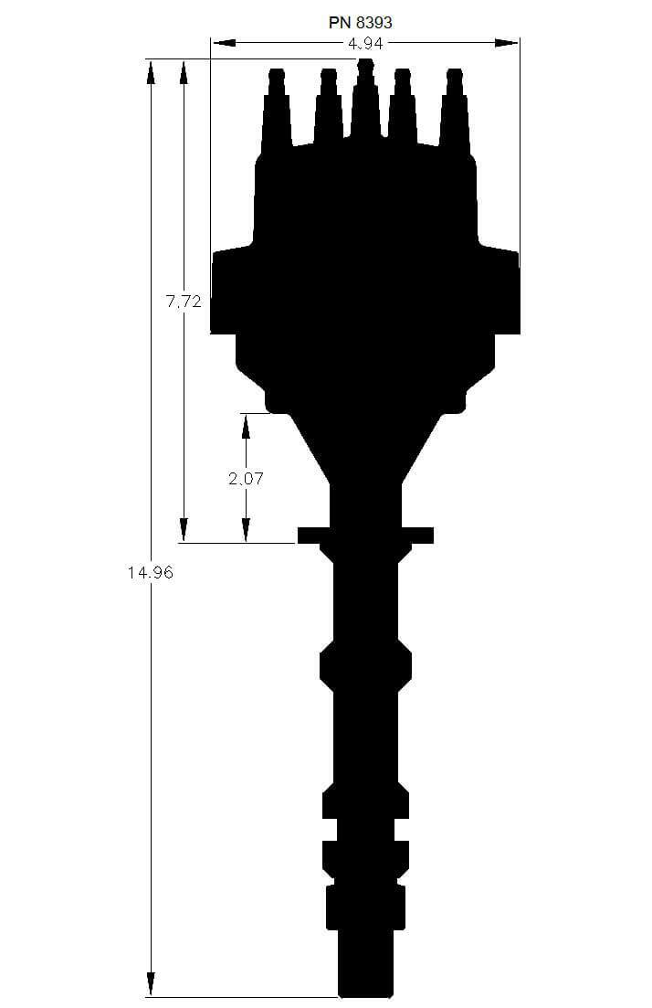 Chevy 348/409 Ready to Run Distributor - 8393