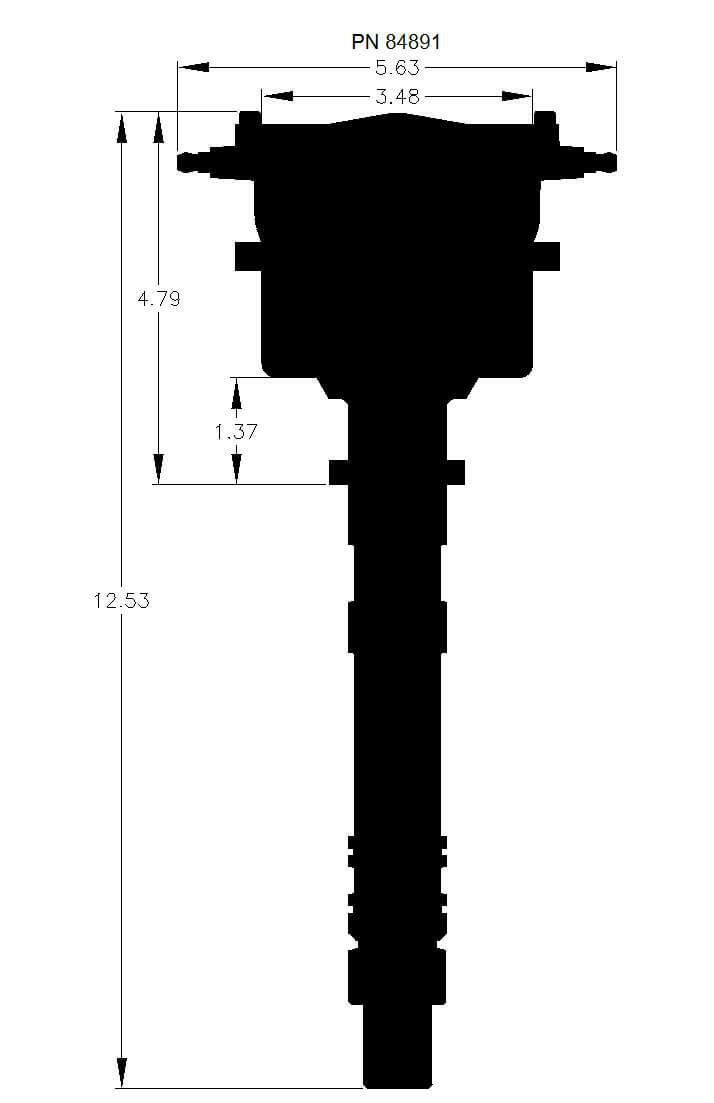 Chevy Flat Top Pro-Billet Distributor - 84891