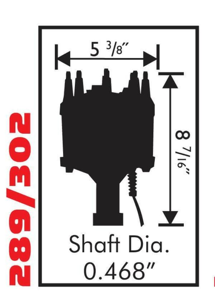 Ford V8 302 Distributor - 8582