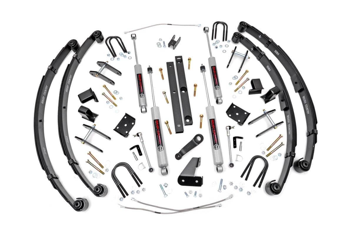 1995 Jeep Wrangler 4.5 Inch Lift Kit - X-Series - Power Steer - Jeep Wrangler YJ 4WD (1987-1995) - 617.2