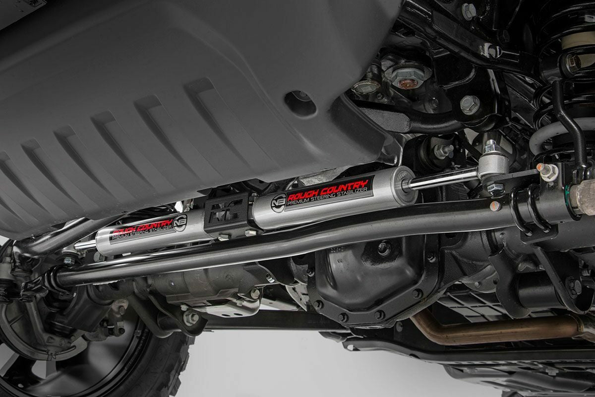 Fits Jeep Gladiator JT (18-24) N3 Steering Stabilizer; Dual; 2.5-8" Lift; 87304