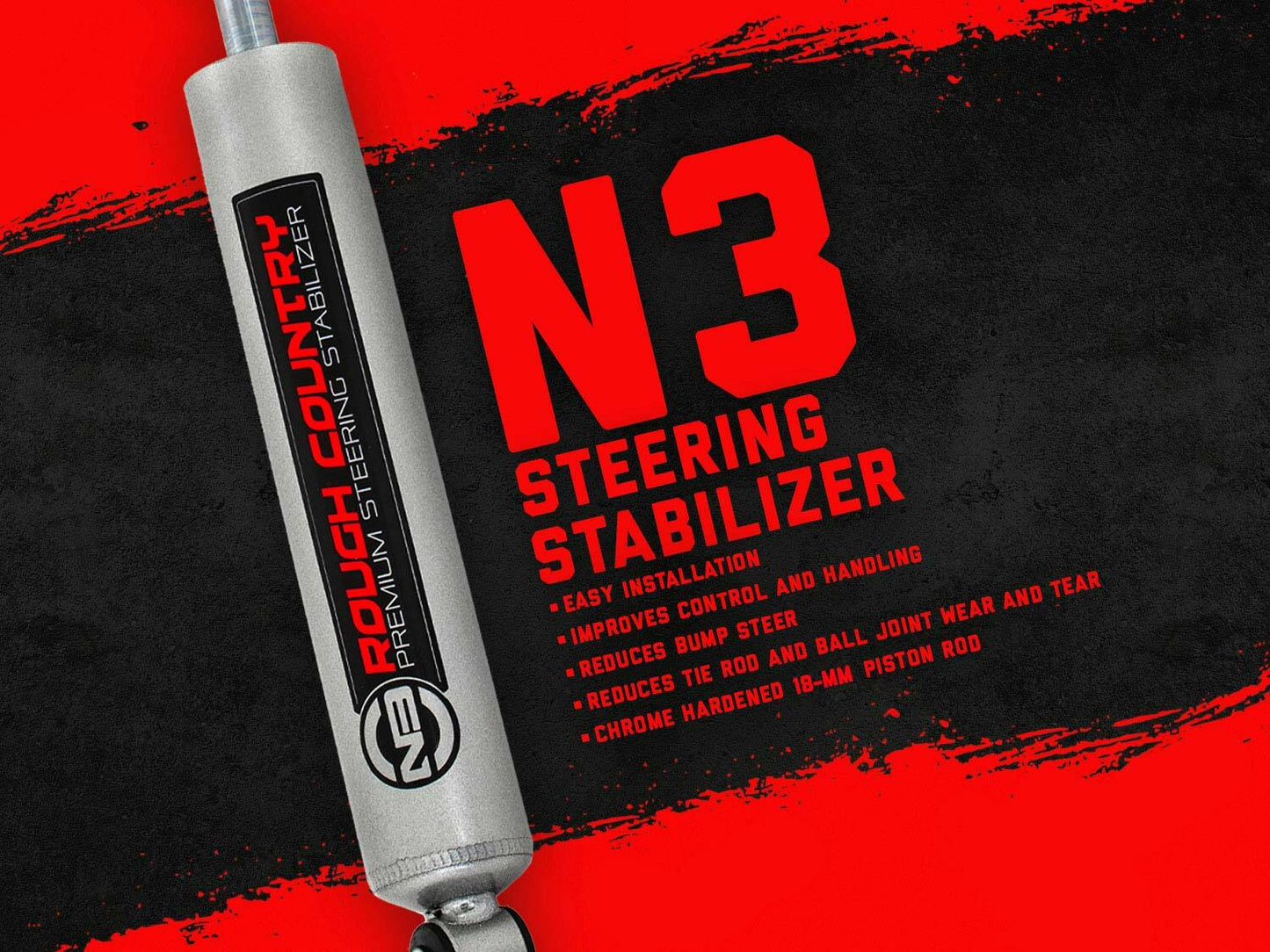 Fits Toyota Land Cruiser FJ40 4WD (1961-1982) N3 Steering Stabilizer; 8743530