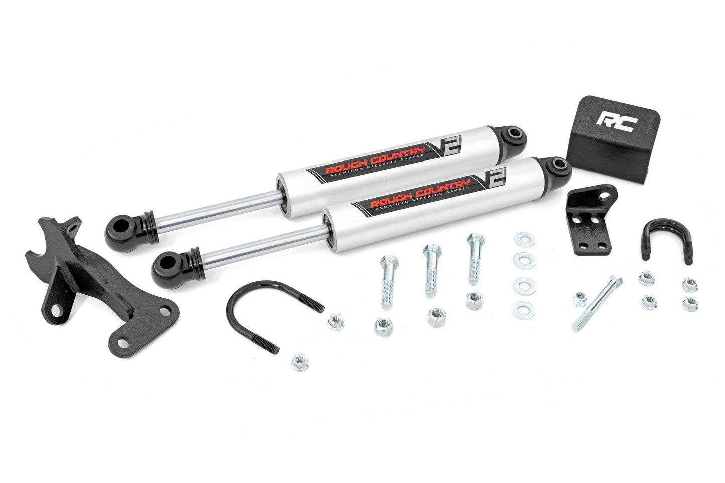 Fits Jeep Grand Cherokee WJ (99-04) V2 Steering Stabilizer Dual 4" Lift 8749670