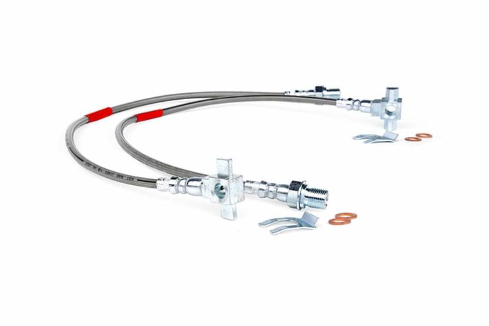 Fits Chevy C10/K10 C15 Truck/Jimmy(71-78) Brake Lines Front 4-6" 89340S