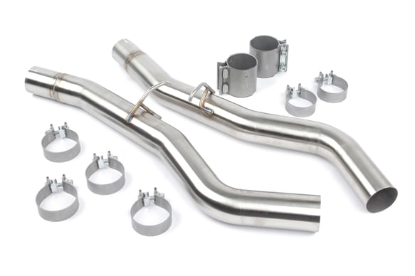 Dinan Free Flow Axle-Back Exhaust for 2020-2025 BMW X3M/X4M D660-0086-BLK