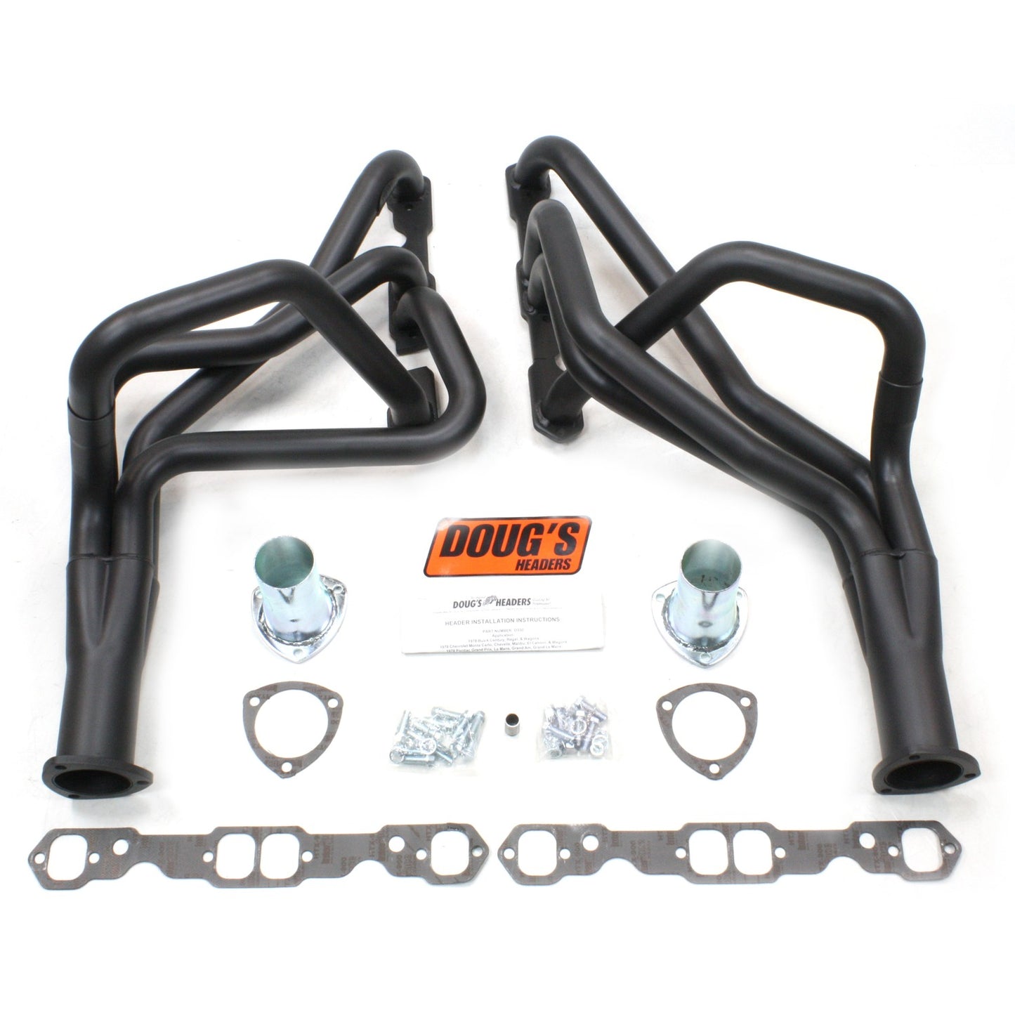 Long Tube Headers for 78-87 GM G Body 265-400 SBC 1-3/4in Primary D330-B