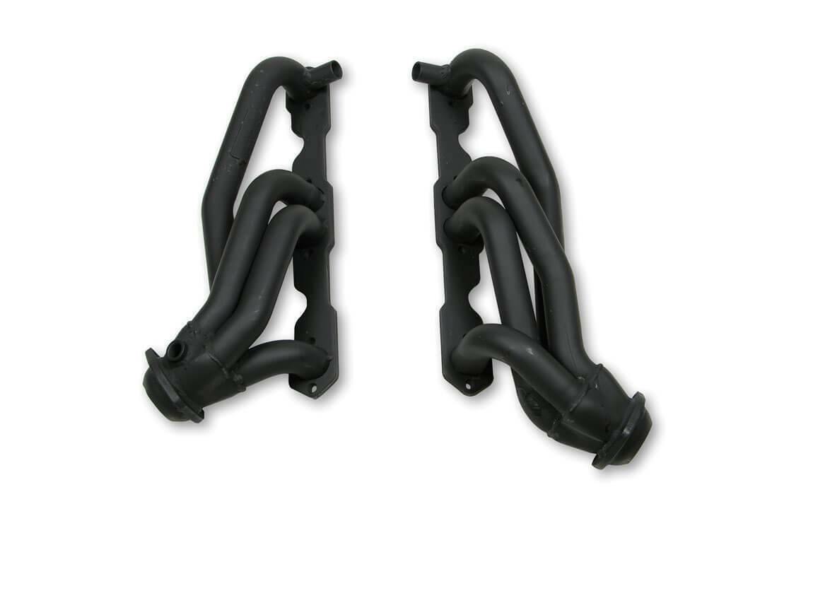 Flowtech Shorty Headers - Black Painted - 91831FLT