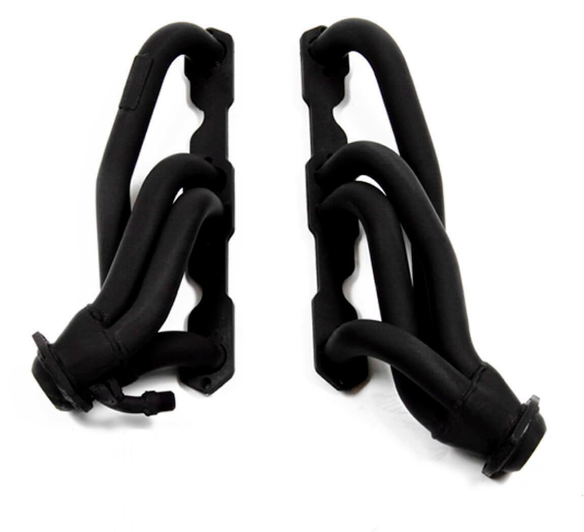 Flowtech Shorty Headers - Black Painted - 91832FLT