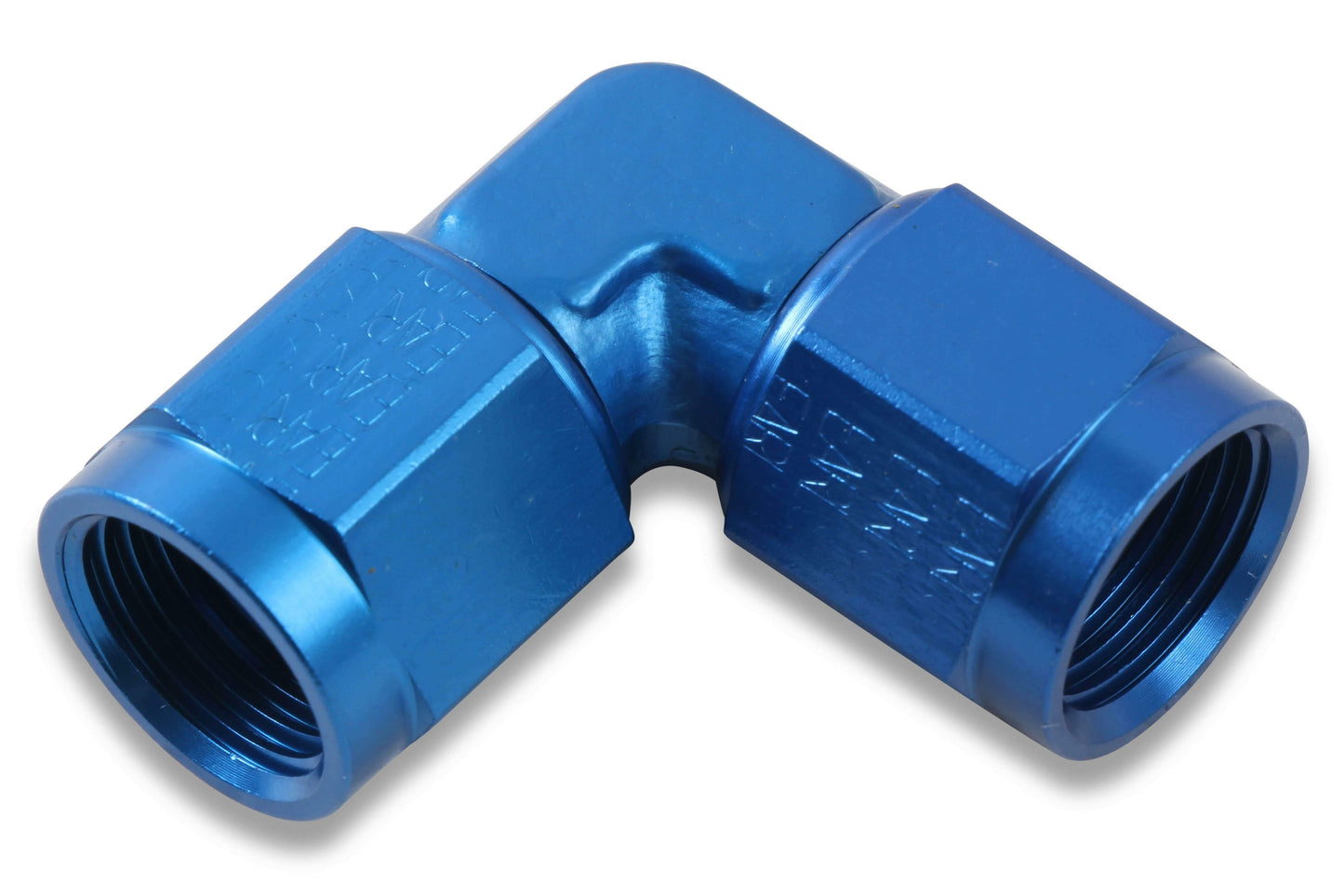 Earls 90 Degree -8 AN Female to Female Swivel - 934108ERL